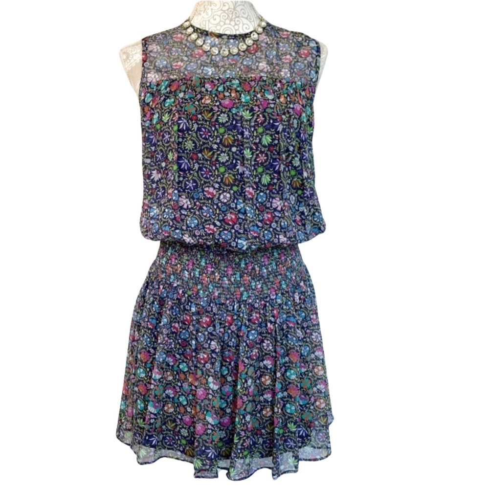 Shoshanna Floral Mini Dress